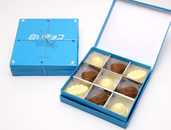 白いチョコ 9個入